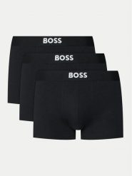 BOSS Komplet bokserek BOSS ONE 50544263 Czarny. Czarne bokserki męskie Boss, m, bez wzorów, z bawełny. Za 129.99 zł.