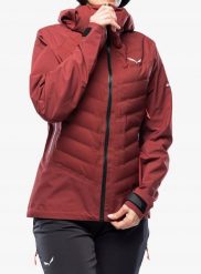 Kurtka hybrydowa damska Salewa Sella PTX 3L Hybrid Jacket - syrah. Kurtki damskie Salewa, l, bez wzorów, bez kaptura. Za 1,938.46 zł.