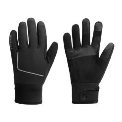 Rękawiczki zimowe damskie Rogelli Essential, nieprzemakalne. Czarne obuwie sportowe damskie Rogelli, bez wzorów, rowerowe. Za 146.00 zł.