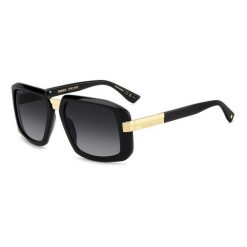 Okulary przeciwsłoneczne męskie DSQUARED2 D2 0178/S 807 Rozmiar 57 mm. Czarne okulary przeciwsłoneczne męskie Dsquared. Za 1,207.65 zł.