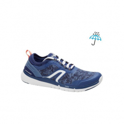 Buty damskie do szybkiego marszu PW580 RespiDry w kolorze granatowo-różowym. Obuwie sportowe damskie marki NEWFEEL. W wyprzedaży za 119.99 zł.