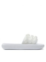 Adidas Klapki Adilette Zplaash IF6498 Biały. Białe klapki damskie Adidas, bez wzorów, ze skóry, bez obcasa. Za 169.99 zł.