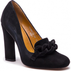 Półbuty KAZAR - Gracja 36384-02-00 Black. Czarne półbuty damskie Kazar, ze skóry, eleganckie. Za 549.00 zł.