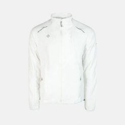 Lekka i funkcjonalna kurtka BREZEL do biegania i trekkingu – materiał AWPS, DRY. Białe kurtki męskie IZAS, na zimę, m, bez wzorów, z materiału, sportowe, bez kaptura. W wyprzedaży za 182.57 zł.