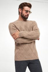 Sweter męski Diamondo JOOP!. Swetry przez głowę męskie JOOP!, m, bez wzorów, bez kołnierzyka. W wyprzedaży za 681.85 zł.