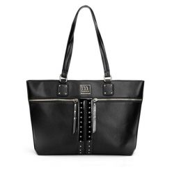 Torebka Monnari. Czarne torebki do ręki damskie Monnari, bez wzorów, bez dodatków. Za 119.99 zł.