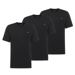 3-Pak T-Shirt Mustang Style Alex Czarny 1017989 4142. Czarne t-shirty męskie Mustang, uniwersalny, bez wzorów, bez kołnierzyka. W wyprzedaży za 119.99 zł.