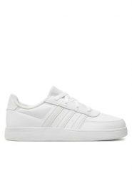 Adidas Sneakersy Breaknet 2.0 K HP8962 Biały. Białe buty sportowe dziewczęce Adidas, bez wzorów, z materiału, bez zapięcia. Za 169.99 zł.