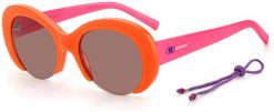 Love Moschino Okulary M MISSONI MMI0071S09Z. Okulary przeciwsłoneczne, Kolor pomarańczowy. Kobieta. NoSize. Brązowe okulary przeciwsłoneczne damskie Love Moschino. Za 271.83 zł.