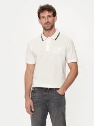 Gant Polo Contrast 2013039 Écru Regular Fit. Koszulki polo męskie GANT, l, bez wzorów, z bawełny, bez ramiączek. Za 319.99 zł.