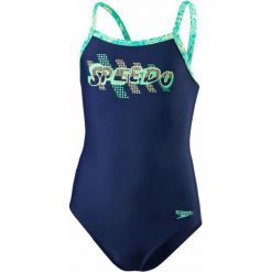 Speedo Strój Placement Thinstrap Muscleback Junior Navy/Jade/Green Glow 26. Stroje kąpielowe dla dziewczynek marki bonprix. W wyprzedaży za 89.00 zł.
