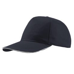 Rozpocznij 5 Sandwich 5 Panel Cap. Białe czapki i kapelusze damskie ATLANTIS, bez wzorów. Za 27.99 zł.