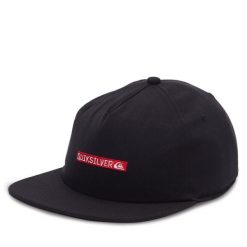 Czapka z daszkiem Quiksilver. Czarne czapki i kapelusze męskie Quiksilver, bez wzorów. Za 129.99 zł.