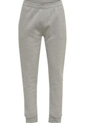 Spodnie do biegania Hummel Red Basic. Szare spodnie sportowe męskie Hummel, xl, bez wzorów, z bawełny, do biegania. Za 180.50 zł.
