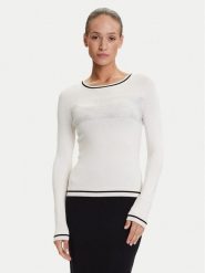Liu Jo Sport Sweter TF5209 MS49I Écru Regular Fit. Swetry damskie Liu Jo Sport, l, bez wzorów, z wiskozy, sportowe, bez kołnierzyka, bez ramiączek, bez kaptura. Za 719.99 zł.