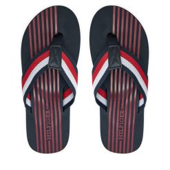 Japonki Tommy Hilfiger. Niebieskie klapki męskie Tommy Hilfiger. Za 119.99 zł.