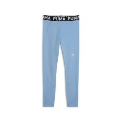 Damskie legginsy Puma. Niebieskie legginsy damskie Puma, s, bez wzorów, z materiału, do biegania. Za 242.50 zł.
