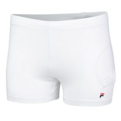 Spodnie treningowe damskie Fila FBL172003001. Białe spodnie sportowe damskie Fila, bez wzorów, tenisowe. Za 183.00 zł.