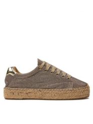 Replay Espadryle GWF22 .000.C0024S Złoty. Żółte espadryle damskie Replay, bez wzorów, ze skóry, bez obcasa, bez zapięcia. Za 289.99 zł.