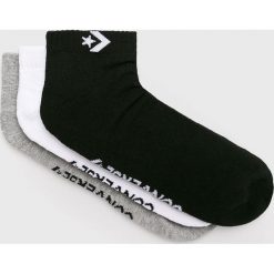 Converse - Skarpety (3-pack). Szare skarpety męskie Converse, z elastanu. Za 49.90 zł.
