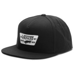 Czapka z daszkiem Vans. Czarne czapki i kapelusze męskie Vans, bez wzorów. Za 89.99 zł.