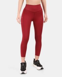 Damskie legginsy treningowe Kilpi RIVIAN-W. Czerwone legginsy damskie Kilpi, s, bez wzorów, z materiału, do biegania. Za 256.81 zł.