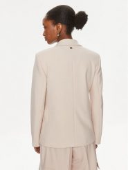 JOOP! Marynarka 30040357 Beżowy Modern Fit. Brązowe żakiety damskie JOOP!, bez wzorów, z syntetyku. Za 1,419.00 zł.