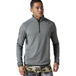 Reebok Bluza męska OS ADV 1/4 ZIP szara r. M (AX9404). Bluzy męskie marki Reebok. Za 99.00 zł.