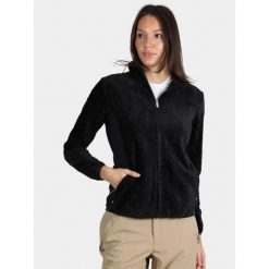 Sweter Damski Luhta Ikaala. Czarne swetry damskie Luhta, bez wzorów, z polaru, sportowe, bez kołnierzyka, bez ramiączek, bez kaptura. Za 379.00 zł.