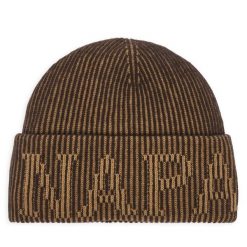 Czapka Napapijri. Brązowe czapki i kapelusze męskie Napapijri, na zimę, bez wzorów. Za 329.99 zł.