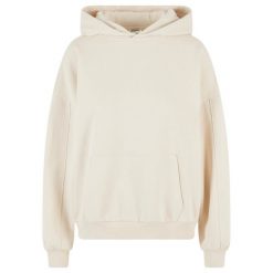 Bluza Z Kapturem Damska Ekologiczna Oversized. Brązowe bluzy damskie Urban Classics, xl, bez wzorów, z kapturem. Za 221.99 zł.