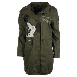 Desigual Kurtka Damska Norma 42 Zielona. Kurtki damskie Desigual. W wyprzedaży za 645.00 zł.