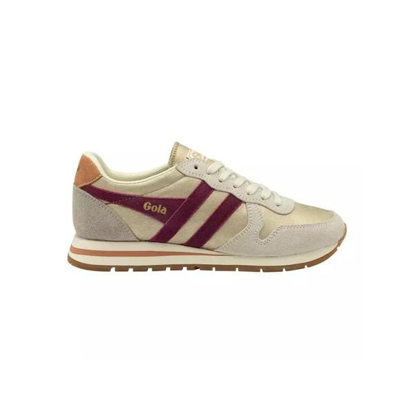 Chaussures Femme Gola CLB338 Or Or Gola. Żółte obuwie sportowe damskie Gola, bez wzorów. Za 425.50 zł.