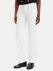 Guess Jeansy W6GA15 D0705 Biały Straight Fit. Białe jeansy damskie Guess. Za 288.99 zł.