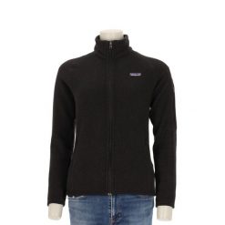 Second life - Patagonia kurtka polar damska Better Sweater - Jak nowy. Czarne kurtki damskie Patagonia, l, bez wzorów, z materiału, bez kaptura, trekkingowe. Za 255.56 zł.