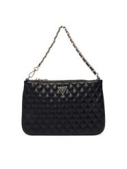 Guess Torebka PW7556 P6174 Czarny. Czarne torebki do ręki damskie Guess, z aplikacjami, ze skóry, bez dodatków. Za 269.99 zł.