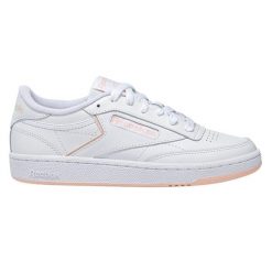 Buty treningowe damskie Reebok Club C 85. Białe obuwie sportowe damskie Reebok, bez wzorów, Reebok Club. Za 234.00 zł.