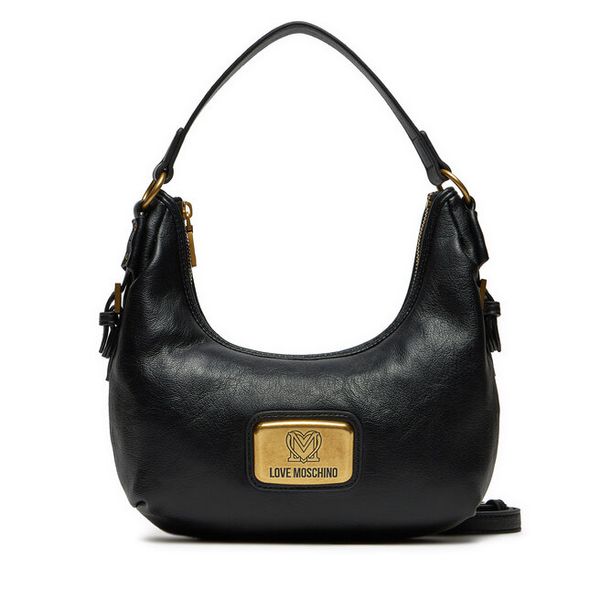 Torebka LOVE MOSCHINO. Czarne torebki do ręki damskie Love Moschino, bez wzorów, klasyczne, bez dodatków. Za 599.99 zł.