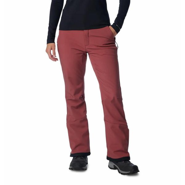 Spodnie Columbia Roffee Ridge V. Czerwone spodnie sportowe damskie Columbia, bez wzorów, trekkingowe. Za 492.99 zł.