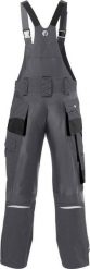 Fortis Spodnie ogrodniczki meskie 24 FORTIS, ciemnoszary/czarny, rozm. 90. Czarne spodnie materiałowe męskie Fortis, bez wzorów. Za 434.39 zł.