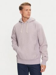 Champion Bluza 218800 Fioletowy Regular Fit. Fioletowe bluzy męskie Champion, m, bez wzorów, z bawełny, bez kaptura. Za 379.99 zł.
