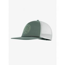 Czapka z daszkiem Rab Cirque Print Cap - sage/pewter. Zielone czapki i kapelusze damskie RAB, bez wzorów. Za 119.99 zł.