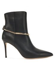 Marciano Guess Botki 5BGZ44 7324A Czarny. Czarne botki damskie Marciano Guess, ze skóry, bez obcasa, na szpilce, bez zapięcia. Za 1,319.00 zł.