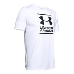 T-shirt Męski GL Foundation. Białe koszulki sportowe męskie Under Armour, m, bez wzorów, sportowe, bez kołnierzyka. Za 115.99 zł.