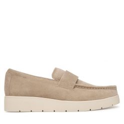 Półbuty Calvin Klein. Białe półbuty na co dzień męskie Calvin Klein, bez zapięcia. Za 569.99 zł.