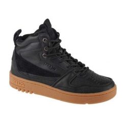 Trampki Męskie Średnia Wysokość Fxventuno. Czarne trampki męskie Fila, bez wzorów, bez zapięcia. Za 432.99 zł.