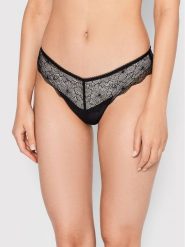 Wonderbra Figi brazylijskie WB000B2W Czarny. Czarne figi damskie Wonderbra, l, bez wzorów, z syntetyku. Za 69.99 zł.