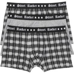 Bokserki (3 pary) bonprix szary melanż w kratę. Bokserki męskie marki Speedo. Za 50.97 zł.