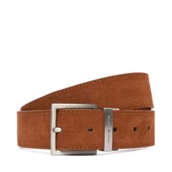 Pasek Męski Tommy Hilfiger. Brązowe paski damskie Tommy Hilfiger, bez wzorów. Za 289.99 zł.