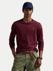 Polo Ralph Lauren Longsleeve 710760121037 Bordowy Slim Fit. Czerwone bluzki z długim rękawem męskie Polo Ralph Lauren, m, bez wzorów, z bawełny, bez kołnierzyka. Za 519.99 zł.